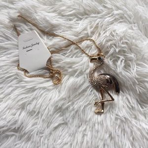 Adorable Flamingo Sweater Chain